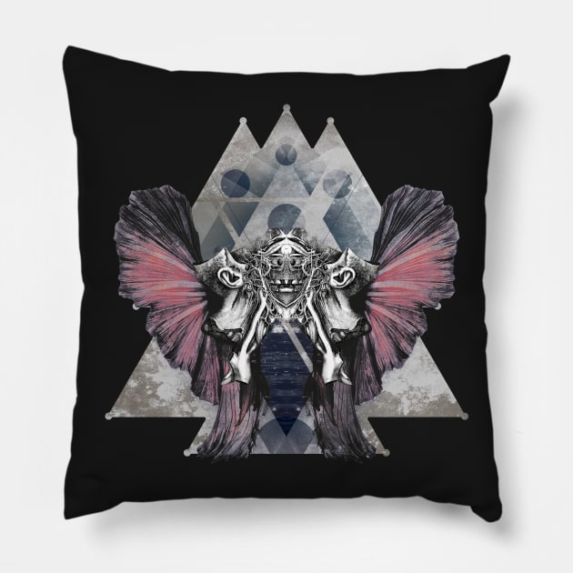 Butterfly Pillow by rubenlorenzo