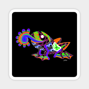 crazy frog ecopop art Magnet