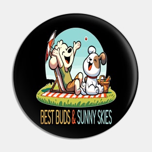 Picnic Pals - Best Buds and Sunny Skies Pin