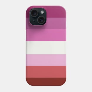 Lesbian pride flag Phone Case