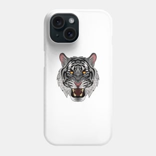 White Tiger Phone Case