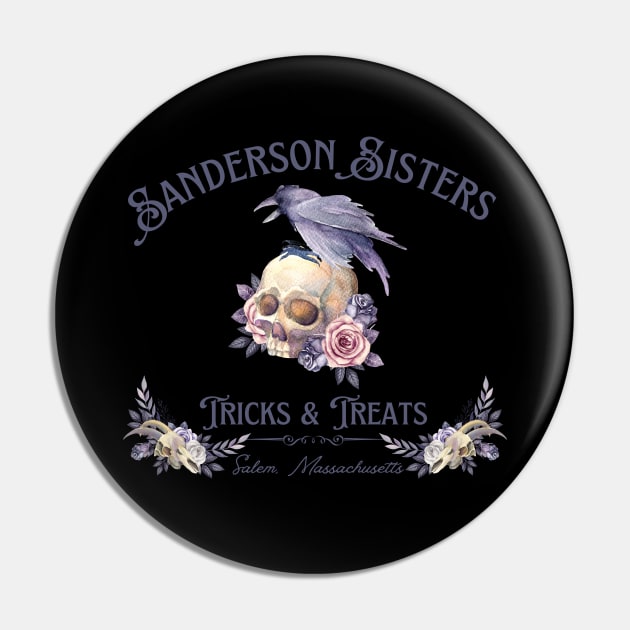 Sanderson Sisters Tricks and Treats Pin by MalibuSun