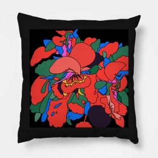 Big Flowers Pillow