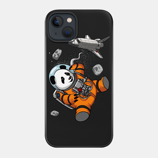 Panda Bear Space Astronaut - Space Panda Astronaut - Phone Case