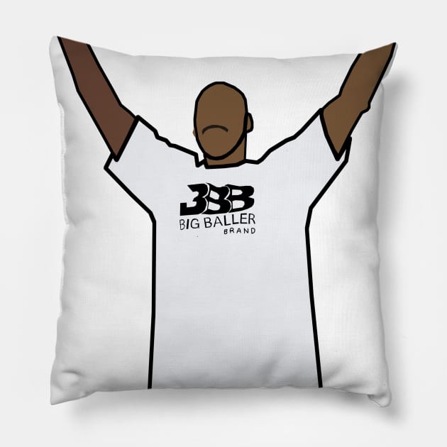 Lavar Ball - Big Baller Brand Pillow by xavierjfong