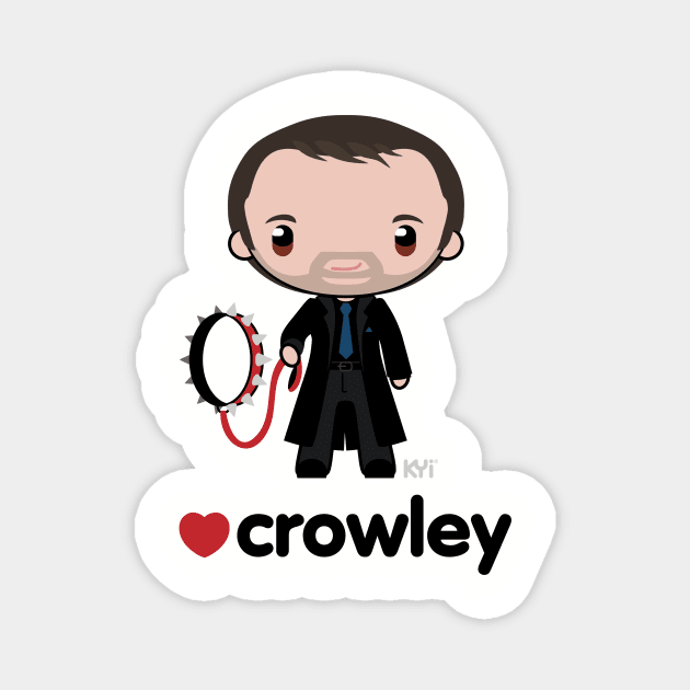 Love Crowley - Supernatural Magnet by KYi