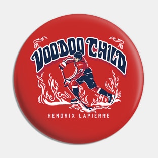 Hendrix Lapierre Voodoo Child Pin