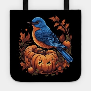 Eastern Bluebird Halloween Tote