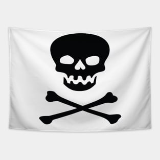 Pirate Skull Crosbones Tapestry