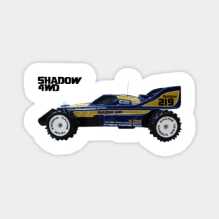 SHADOW 4WD Vintage RC Racing Buggy 80s Magnet