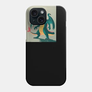 dragon pink Phone Case