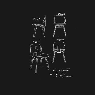 Chair Vintage Patent Drawing T-Shirt