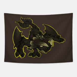 Black Diablos Tapestry