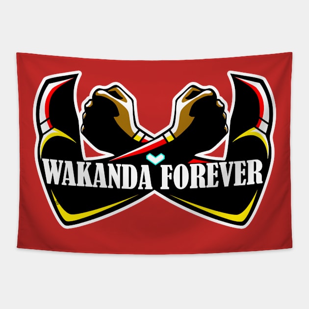 Wakanda Forever- Iron Riri Tapestry by Wakanda Forever