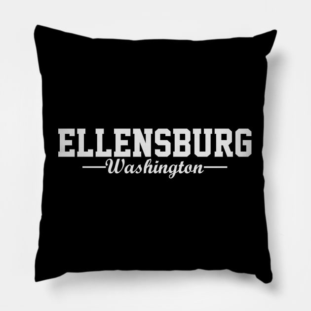 Ellensburg Washington Pillow by Eric Okore