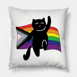 Super Pride Cat Pillow