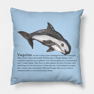 Vaquita Pillow