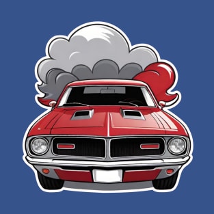 My red Muscle Car T-Shirt
