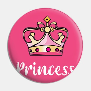 Royal Princess Crown Pin