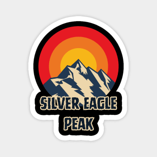 Silver Eagle Peak Magnet