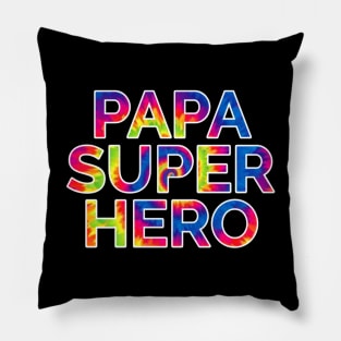 Papa Superhero Stye Pillow