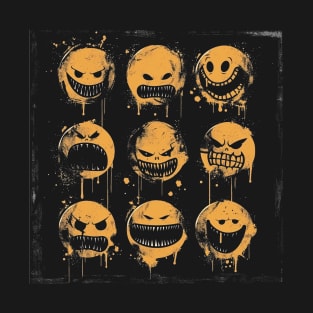 gloomy emoticons T-Shirt