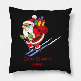 Santa Claus Is Coming,Love Christmas,Merry X Mas Pillow