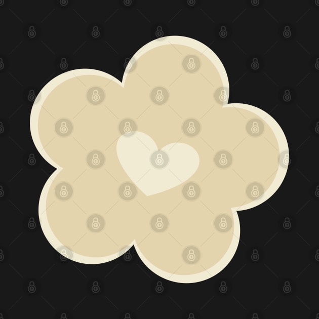 Cream coloured flower by Funky Flower Girl