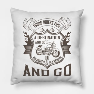 Young Riders Pick a Destination and Go Pillow