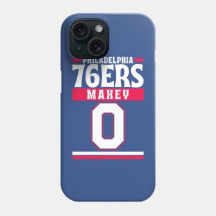 Philadelphia 76ers Maxey 0 Limited Edition Phone Case