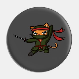 Ninja Kitten! Pin