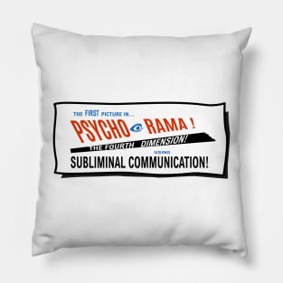 PsychoRama - Vintage Movie Collection Pillow