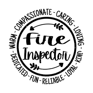 Fire Inspector Vintage T-Shirt