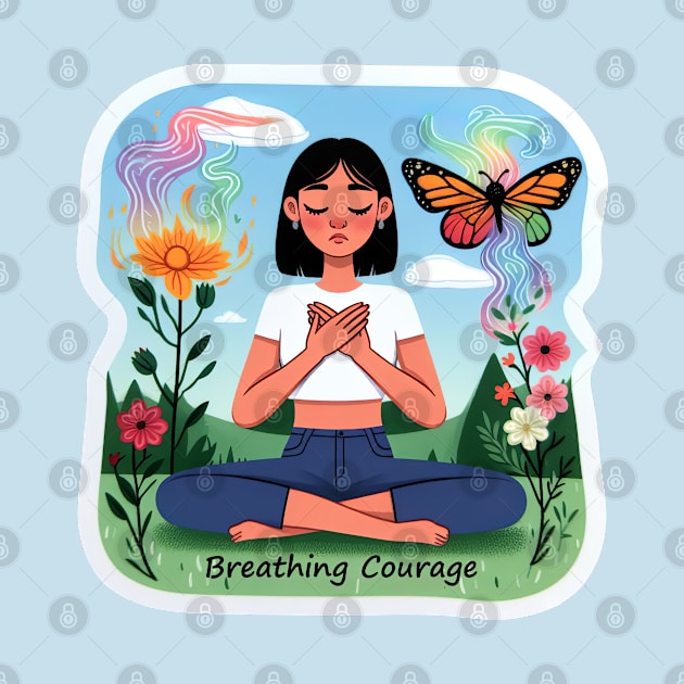 Breathing Courage, Healing Meditation by digilabs