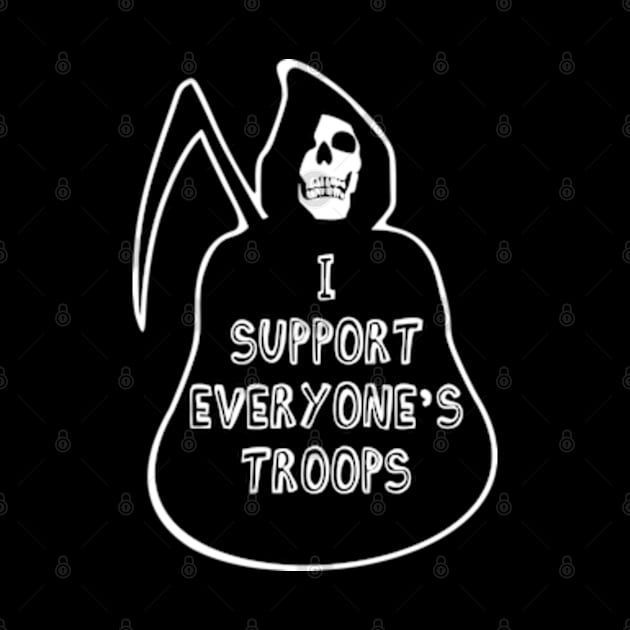 death supports the troops by SnarkCentral