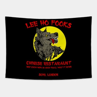 Chopstick Serenade: Lee Ho Fook's T-Shirt - Orient Express Edition Tapestry