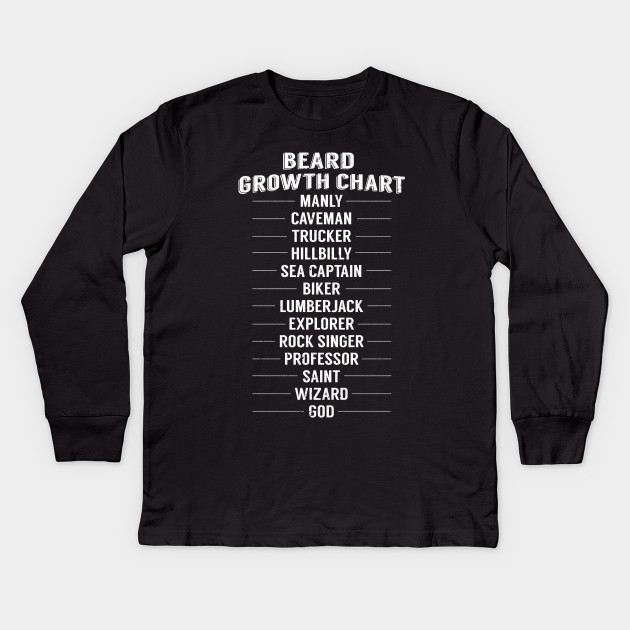 Beard Length Chart Shirt