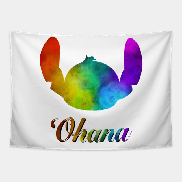 Ohana 2 Tapestry by MagicalMouseDesign