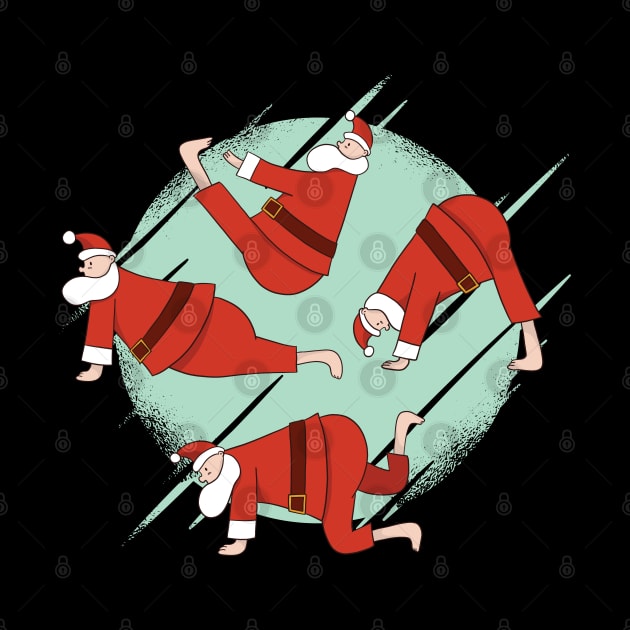 Santa Yoga by madeinchorley