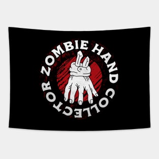 Zombie Hand Collector Tapestry