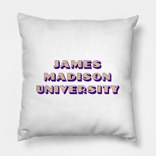 jamesma glitter lettering Pillow