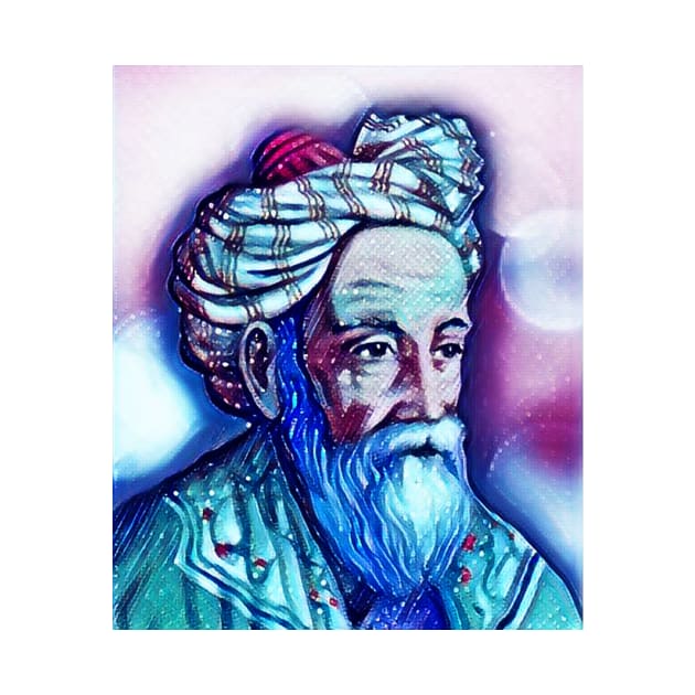 Omar Khayyam Portrait | Omar Khayyam Artwork 13 by JustLit