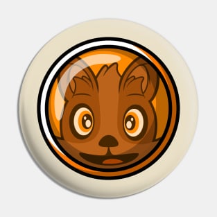 Space Helmet Quokka Armstrong Pin