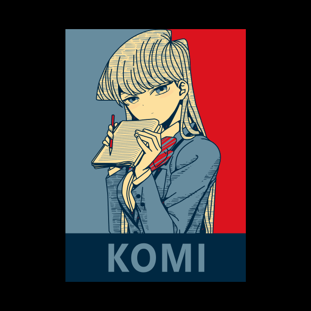 Komi Can't Communicate Poster by Dokey4Artist