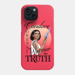 Candace Owens - Warrior for Truth, color Phone Case
