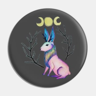 Magical Jackalope Pin