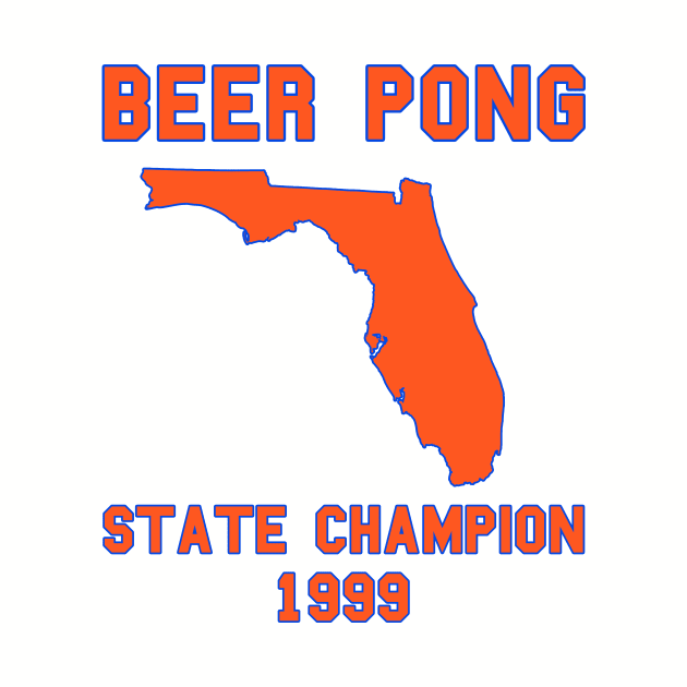 Vintage Florida Beer Pong State Champion by fearcity