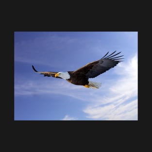 Flying Bald Eagle T-Shirt