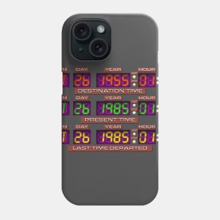 TIME MACHINE READOUT Phone Case