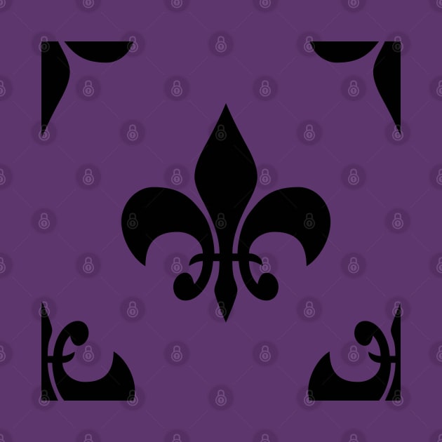 black fleur de lis by gossiprag